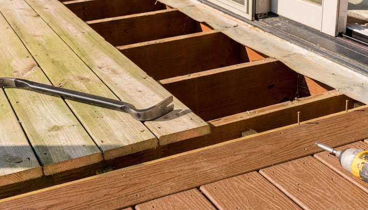 We offer the best deck repair services in Champaign, Illinois